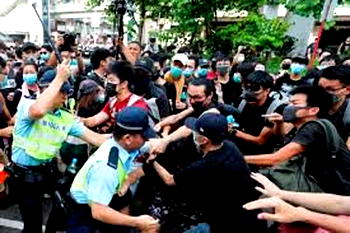 Hong Kong enters 12th week of protests with tear gas, subway closures