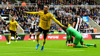 Aubameyang gives Arsenal winning start at Newcastle