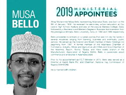 Meet FCT minister, Muhammad Musa Bello