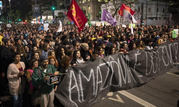 Amazon Fire: Brazilians protest, call for environment minister resignation