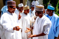 Photos: Sanwo-Olu, other govs celebrate Sallah with Buhari