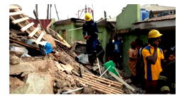 One feared dead as another building collapses in Lagos