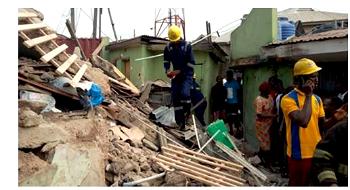 One rescued in Lagos building collapse