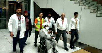 BREAKING: El-Zakzaky, wife arrive India (PHOTOS)