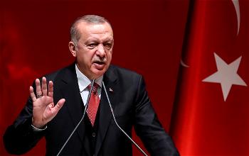 Erdogan says Turkey to press ahead with gas search off Cyprus