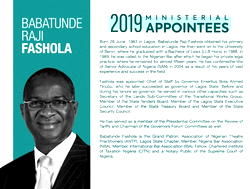 Profile of Babatunde Raji Fashola