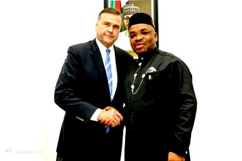 Gov Udom announces partnership with US on health, devt