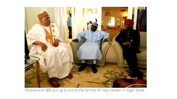 At 78, Okowa hails IBB for creating Delta state