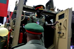 Army inaugurates 4 locally-made mine resistant vehicles