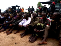 PHOTOS: Kaduna police arrests kidnappers, robbers, dismissed soldier, others