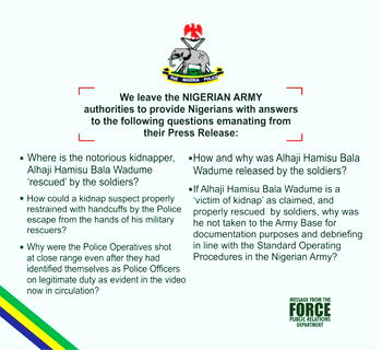 Police ask army 5 pertinent questions after killing officers
