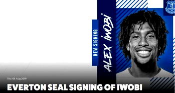 Breaking: Alex Iwobi completes £28million move to Everton