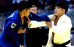 Judo’s coming home: clinical Japan bag world double