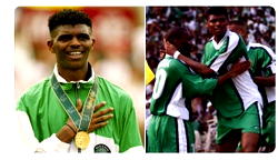 Arsenal celebrate Kanu Nwankwo @43 with throwback hat-trick goal video