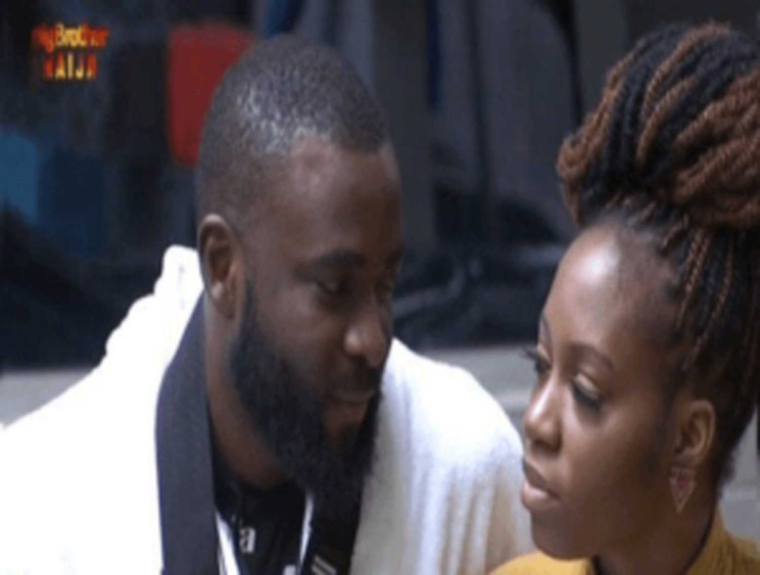 Khafi caught having sex again with Gedoni in #BBNaija house pic