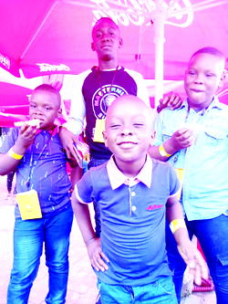 Over 5 thousand kids storm MTN Mpulse planet for fun