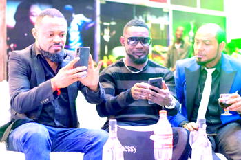 Ramsey Nouah,  AY, other celebrities grace ‘The Millions ‘movie premiere