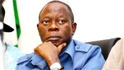 APC CRISIS: Oshiomhole resumes, sues for peace, says no crisis in NWC