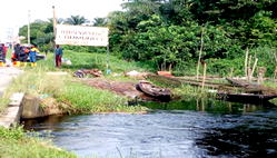 Oil tears 2 Delta communities apart