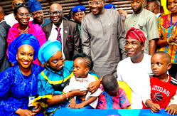 Sanwo-Olu kicks off free healthcare for children