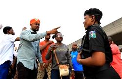 REVOLUTION NOW : Angry youths confront security men, protest in 4 states, FCT