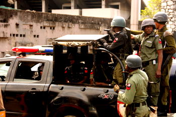 RevolutionNow: SPN condemns Police repression of protest