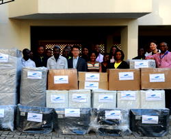 Samsung Heavy Industries donates relief materials to victims of violence in Plateau