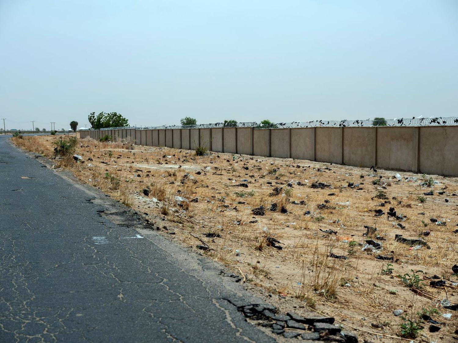 cemetery of Nigeria soldier