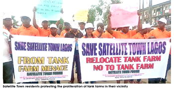DISASTER: Satellite town residents issue 5-yr ultimatum to govt, others to relocate tank farms