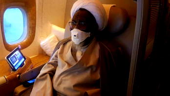 Photos: El-Zakzaky jets out to India