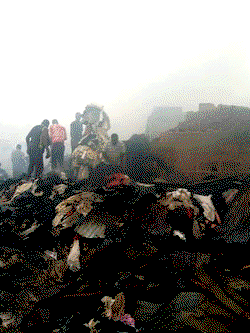 Breaking: (Photos): How fire destroyed part of Katangowa Market in Lagos