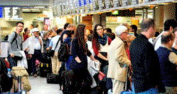 Storms in central Germany lead to  flights cancellation, trains delay
