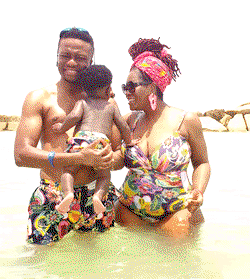 OAP Toolz shares family vacation picture in Montego Bay, Jamaica