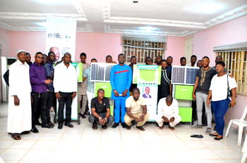 Edo govt distributes smart solar boxes to 22 youths