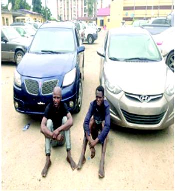 We use sticks to cut burglary proof during operation — Robbery suspects
