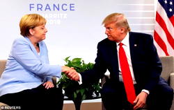 Merkel rejects Trump’s invitation for G7 summit in Washington