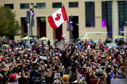 Thousands of fans show up to celebrate Andreescu’s US Open title