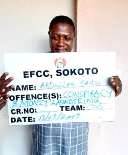 EFCC arrests Sokoto Marshalls DG, Accountant over alleged fraud