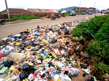 PHOTOS: Refuse takes over streets of Ado Ekiti