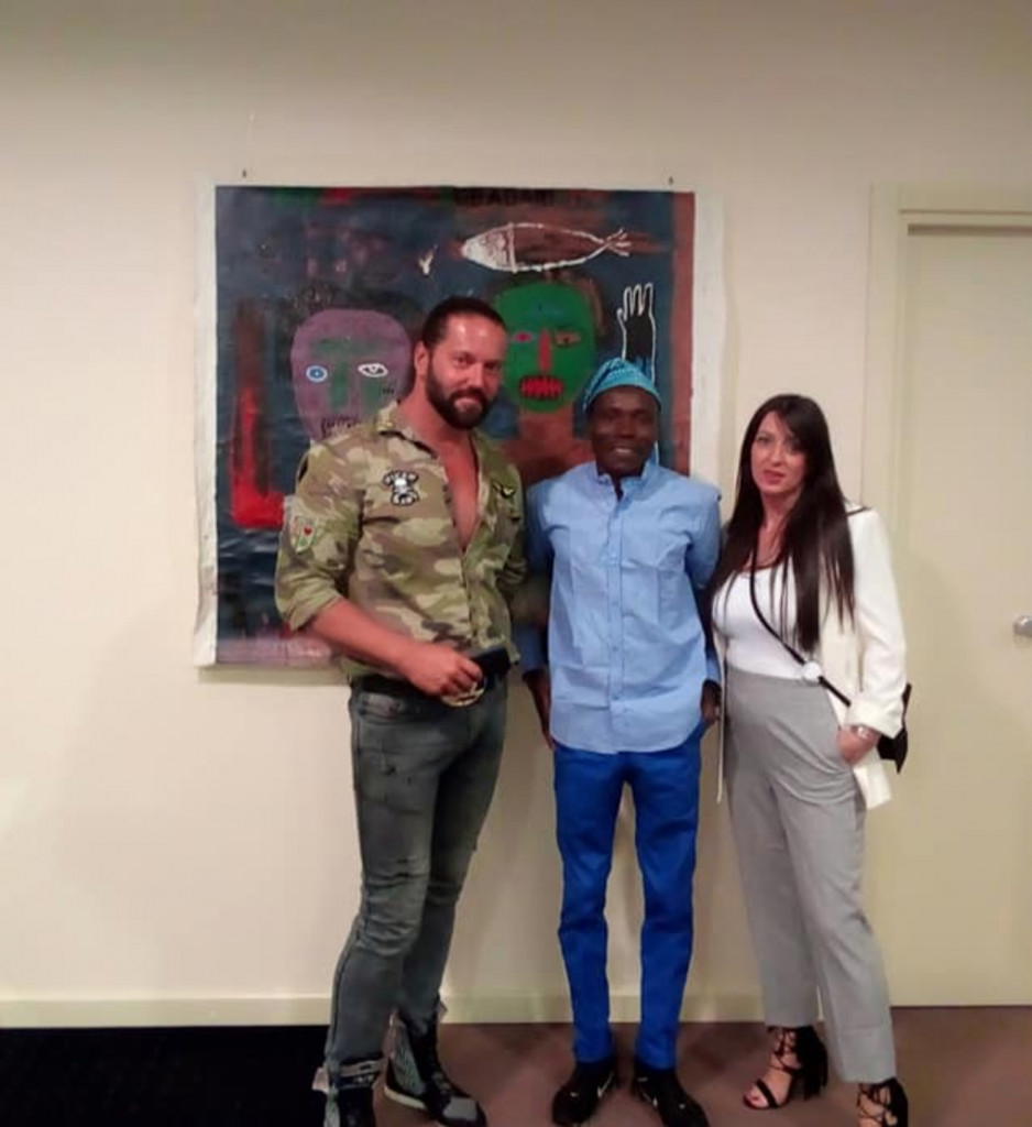 Artist Agemo Francis takes the gods of Badagry to Europe