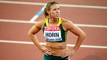 Carina Horn: South African sprinter handed provisional doping ban
