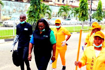 LAWMA, ANL commemorate World Cleanup Day