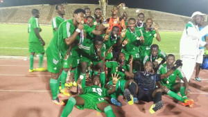 Nigeria Deaf Eagles that won the 4th West Africa Deaf Football Union