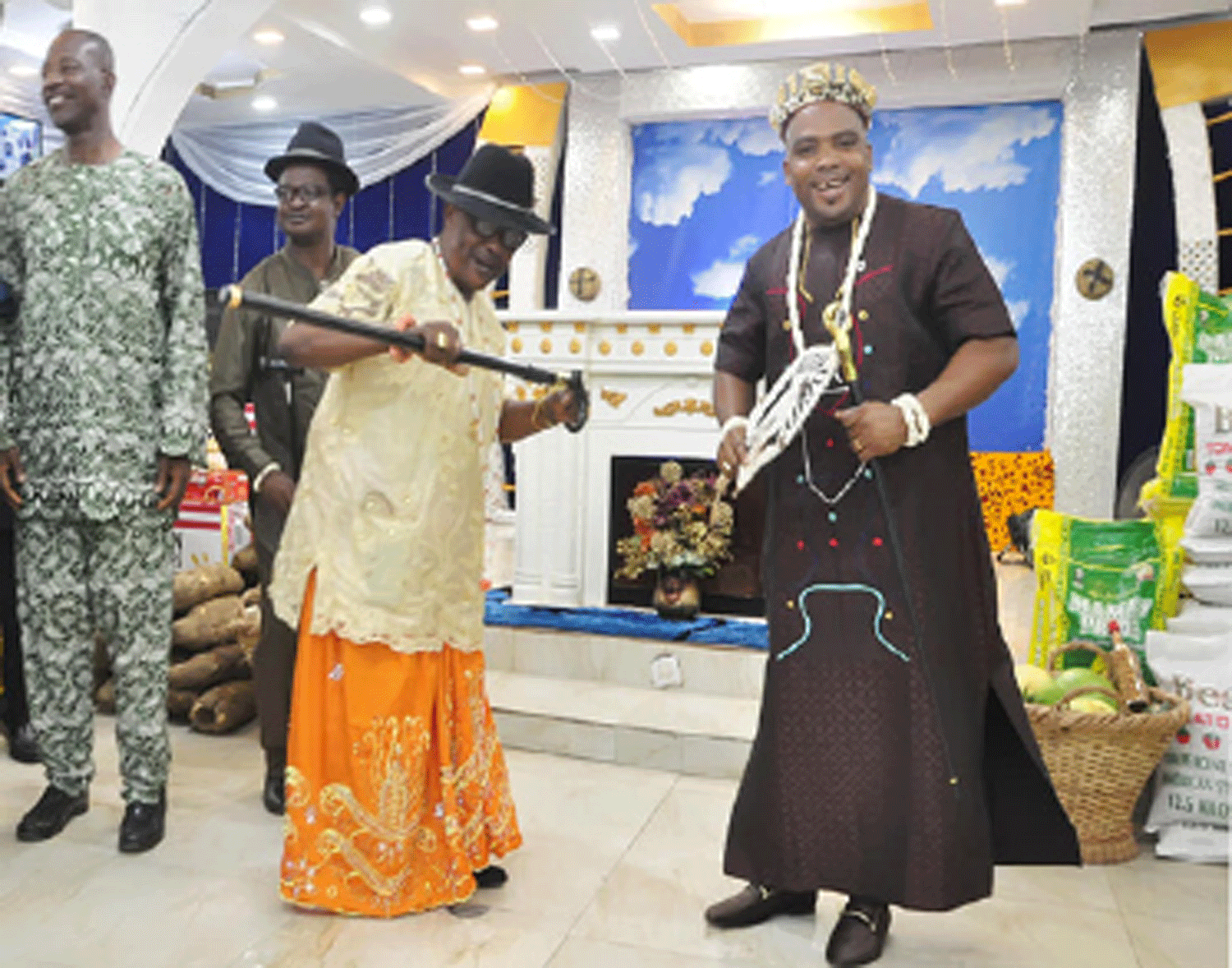 Celebrating Nigerian culture in the house of God