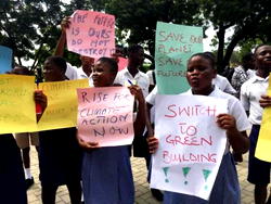 Ghanaian schoolchildren join global climate strike
