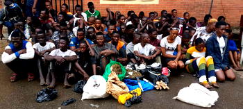 Zero tolerance: Lagos taskforce nabs 71 miscreants in Oshodi raid