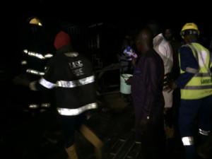 Lagos, fire