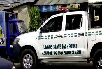 Lagos Task Force arrests suspects at Alausa, African Shrine