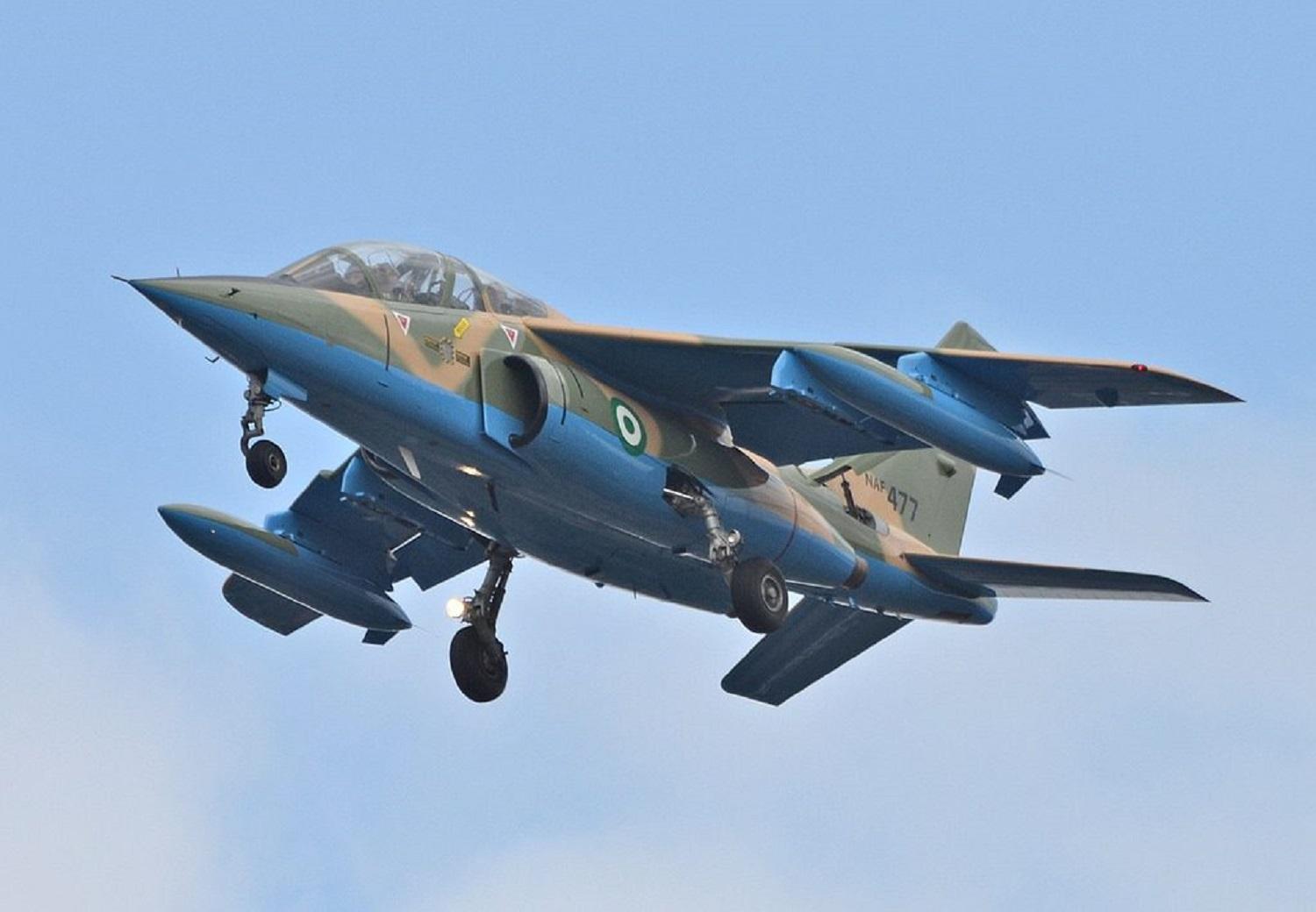 NAF jets strikes, kill many terrorists, destroy their hideouts at Durbada, Borno