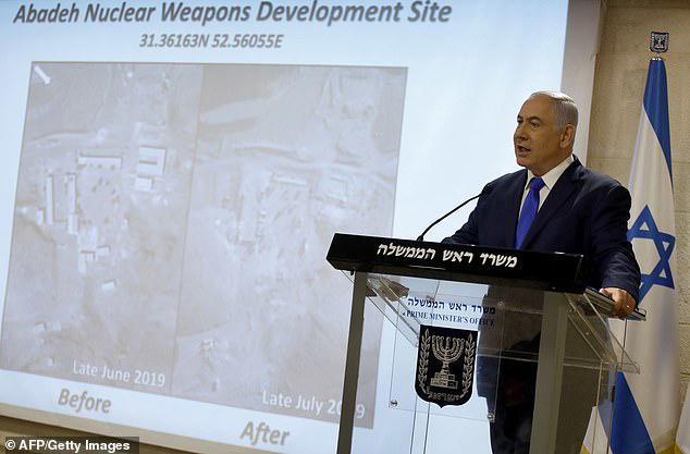 Iran is developing nuclear weapons, Israel PM says at dramatic press conference